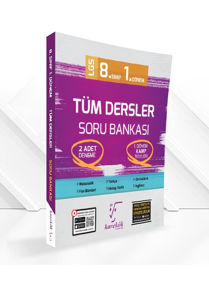 Güncel 8. Sınıf LGS Denemeler + Tüm Ders Soru Bankası Set