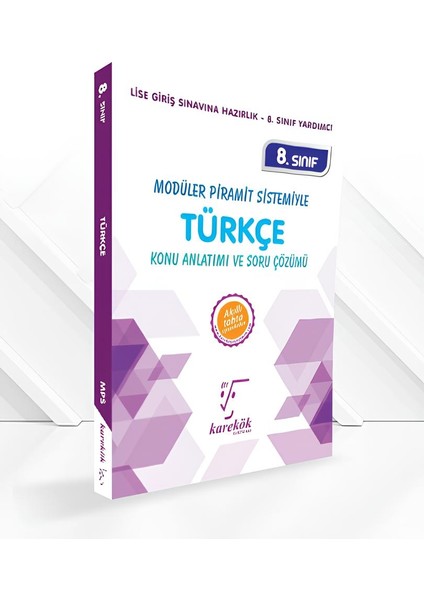 Güncel 8. Sınıf LGS Türkçe, Mat, Fen Bil, İnkılap Kon + LGS Soru Modül Set