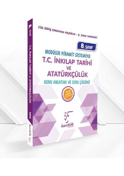 Güncel 8. Sınıf LGS Türkçe, Mat, Fen Bil, İnkılap Kon + LGS Soru Modül Set