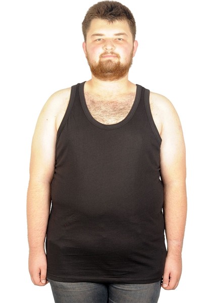 Büyük Beden Erkek Atlet Bisiklet Yaka 6340