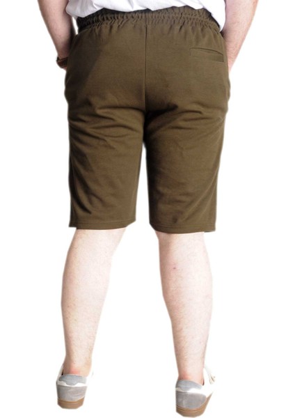 Büyük Beden Erkek Şort Interlok 23515 Haki fırsatları