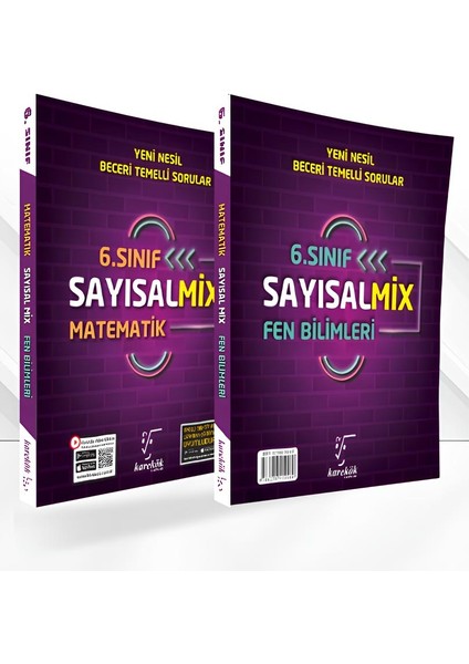 Güncel 6. Sınıf Sayısal-Sözel Mix Seti (Yeni Nesil Sorular)