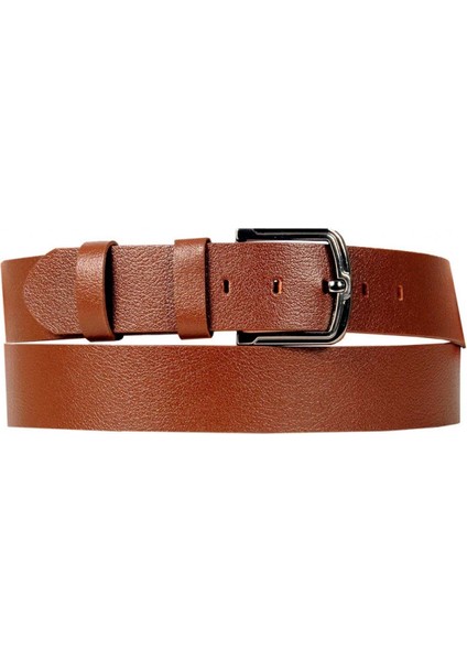 Mode Xl Erkek Kemer 4,5cm Kalın Spor Super 4155 Taba