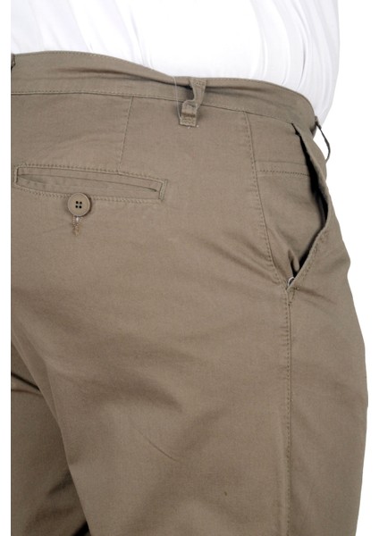 Büyük Beden Erkek Pantolon Keten 20850 Toprak modelleri