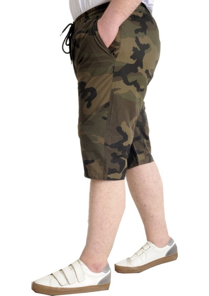 Erkek Şort Kamuflaj 23412 Haki modelleri