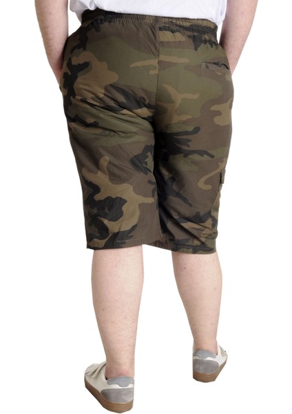 Erkek Şort Kamuflaj 23412 Haki fırsatları