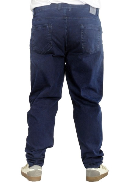 Büyük Beden Erkek Kot Pantolon Stefano Blue 22938 Mavi