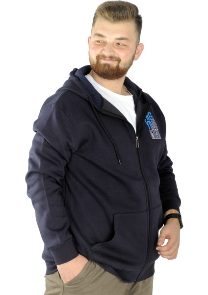 Erkek Sweat Fermuarlı Free Your Mind 22536 Lacivert fiyatları