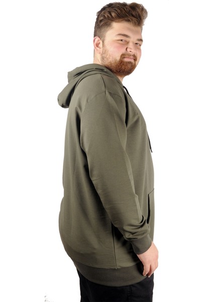 Büyük Beden Eşofman Üstü 2ip Basic 20569 Haki fiyatları