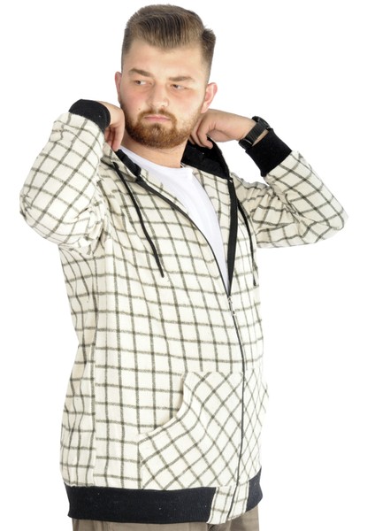 Erkek Oduncu Kapsonlu Sweat Pocket 21574 Ekru fiyatları