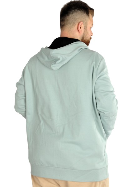 Erkek Hırka Kapson Fermuarlı Steel Interlock 21600 Su Yeşili fırsatları