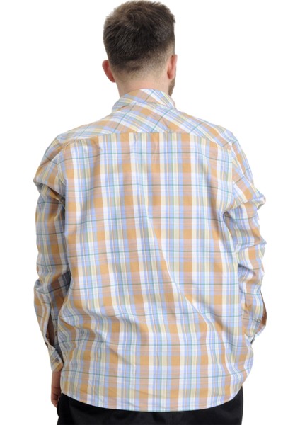Büyük Beden Erkek Gömlek Ekose Uzun Kollu 23300 Yeşil fırsatları