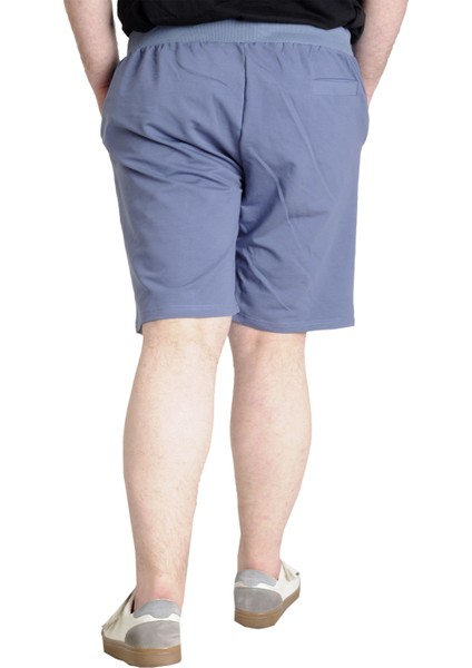 Büyük Beden Erkek Kapri Yandan Cep Mulıne 20501 Mavi fırsatları