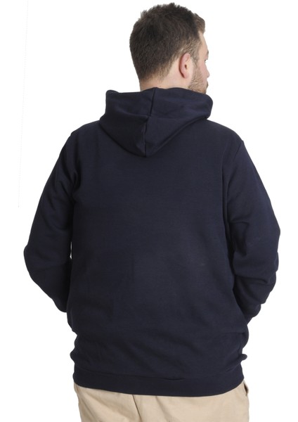 Erkek Sweat Kapşon Kuplu 21500 Lacivert