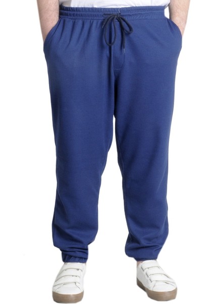 Eşofman Altı Lastikli Paça Waffle 23501 Indigo