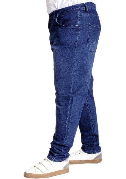 Büyük Beden Pantolon Kot Klasik Pure Star 23907 Mavi modelleri