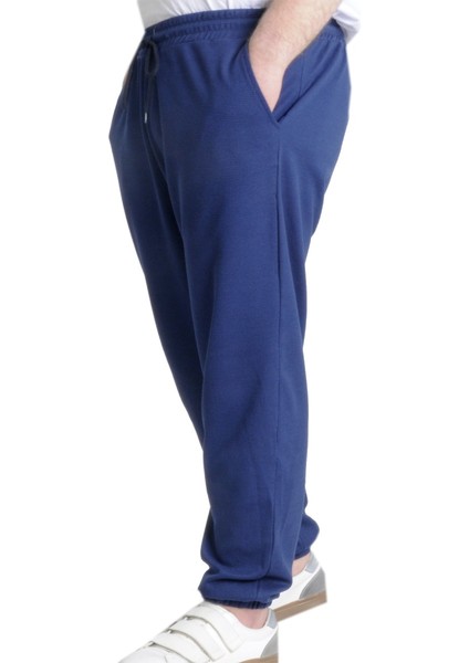 Eşofman Altı Lastikli Paça Waffle 23501 Indigo