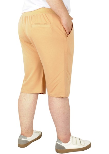 Büyük Beden Erkek Kapri Straight Basic 20500 Bej fiyatları