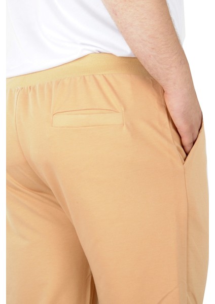 Büyük Beden Erkek Kapri Straight Basic 20500 Bej modelleri