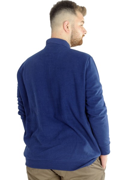 Erkek Sweatshirt Polo Vnz Selanik 20440 Indigo modelleri