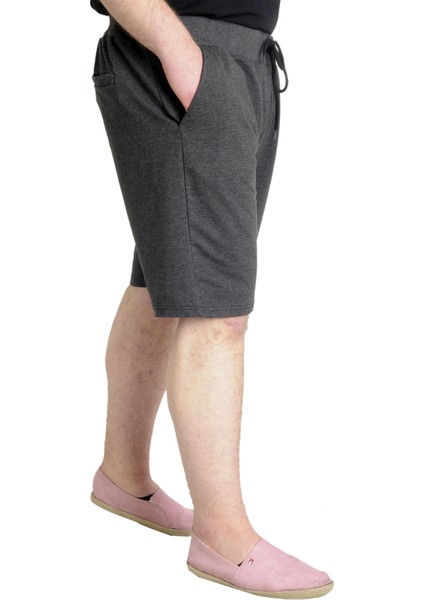 Büyük Beden Erkek Kapri Athletıc 23404 Antramelanj modelleri