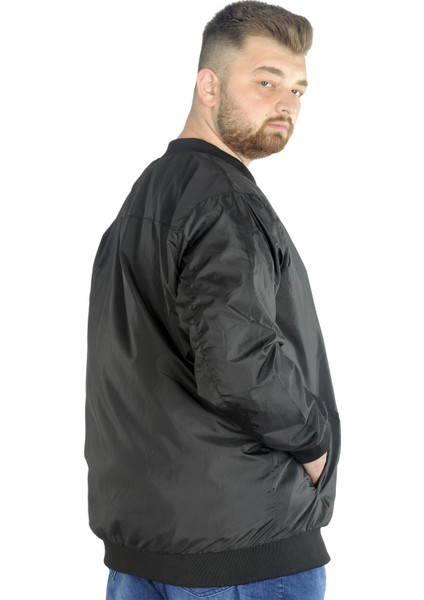 Siyah Erkek Kolej Mont Fermuarlı Jesica 2022 Sonbahar-Kış Sezonu İçin modelleri