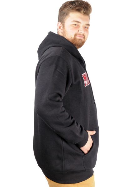 Erkek Sweat Kapşonlu Michigan 21519 Lacivert
