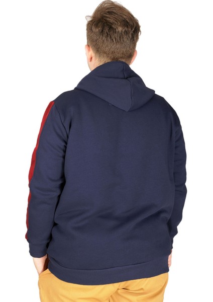 Büyük Beden Erkek Sweatshirt Vintage Newyork 21504 Indigo fırsatları