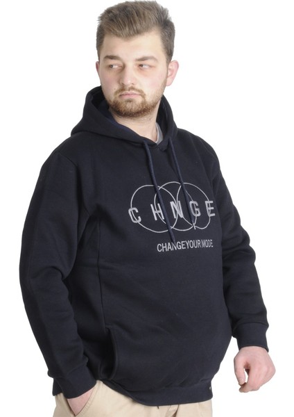 Erkek Sweat Kapşon Kuplu Chnge 22518 Lacivert fiyatları