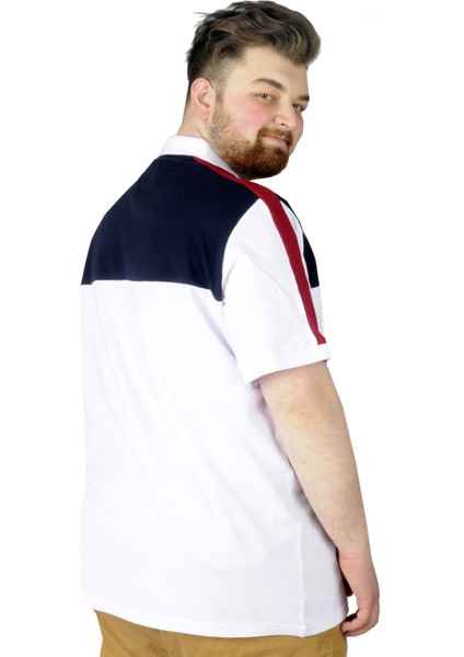 Mode Xl Büyük Beden T-Shirt Polo When You Are 22334 Beyaz fiyatları