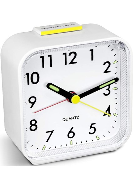 Sessiz Çalar Saat Pille Çalışan Geçmeyen Başucu Saatleri Büyük Ekran Temel Yatak Odası Saati Erteleme Gece Işığı Fonksiyonu Okunması Kolay Çalıştırma (Yurt Dışından) indirimleri