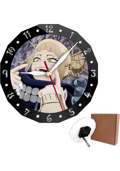 Yaratıcı My Hero Academia Modern Basit Masa Saati Duvar Saati Saat Anime Süs Hediye (Yurt Dışından)