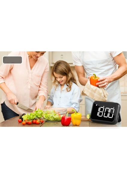 Büyük LED Ekranlı Dijital Mutfak Zamanlayıcısı, Saniyeli Geri Sayım Sayacı, Pişirme/ızgara/spor/yoga Için Manyetik Dijital Zamanlayıcı, Açma/kapama Düğmeli Şarjlı Zamanlayıcı-Beyaz (Yurt Dışından) indirimleri