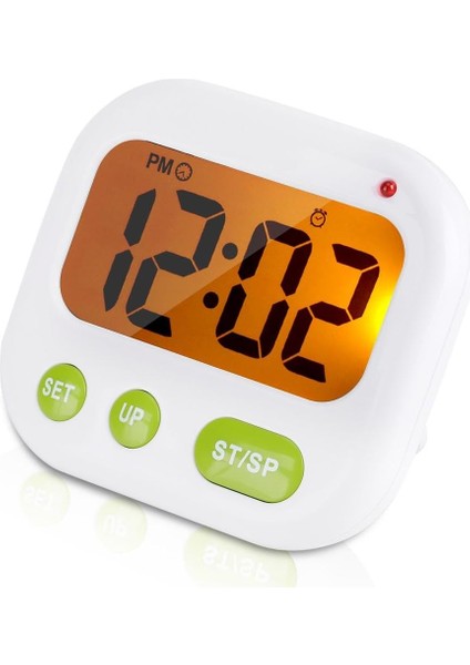 Titreşimli Çalar Saat Çantası Elektronik Çalar Saat Dijital Masa Saati Çok Fonksiyonlu Zamanlayıcı Alarmı Arkadan Aydınlatmalı Melodi Şarkı Yatak Odaları Için (Yurt Dışından)