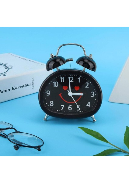Sessiz Yüksek Sesli Alarm, Sevimli Plastik Şık Retro Çalar Saat, Ev Dekorasyonu Yatak Odası Için Ağır Uyuyanlar (Siyah) (Yurt Dışından) fiyatları