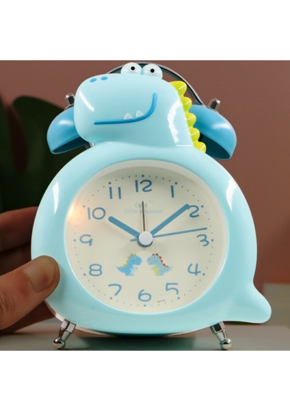 Yatak Odası Çalar Saat, Analog Dinozor Çalar Saat, Öğrenci Ev Dekorasyonu Masaüstü Saati (Yurt Dışından)