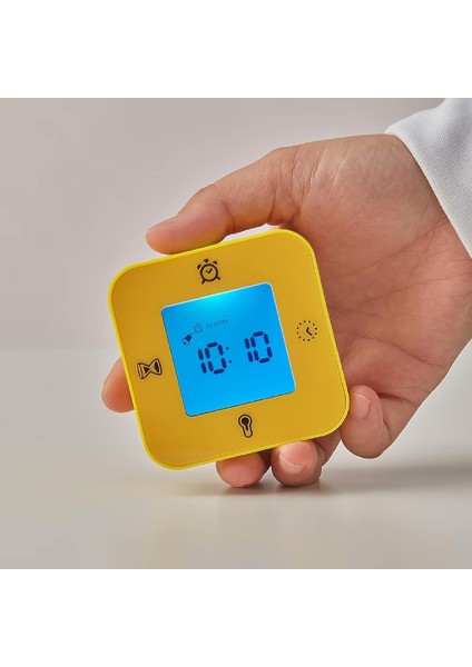 Saat/termometre/alarm/zamanlayıcı, 4 Fonksiyonlu Masa Saati (Sarı) (Yurt Dışından) fırsatları