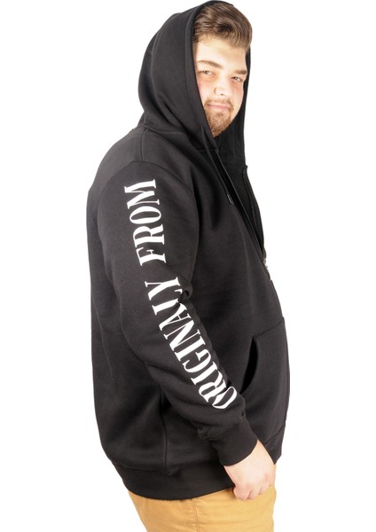 Erkek Sweat Kapşonlu 1919NY 21516 Siyah fiyatları