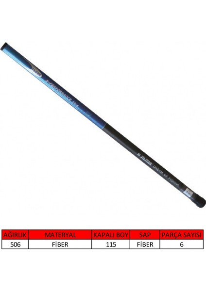 3001 Xperformance Pole Blue Göl Kamışı