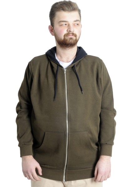 Erkek Hırka Kapson Fermuarlı Steel Interlock 21600 Haki fiyatları