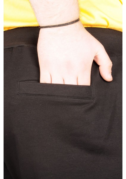 Büyük Beden Erkek Kapri Straight Basic 20500 Siyah modelleri