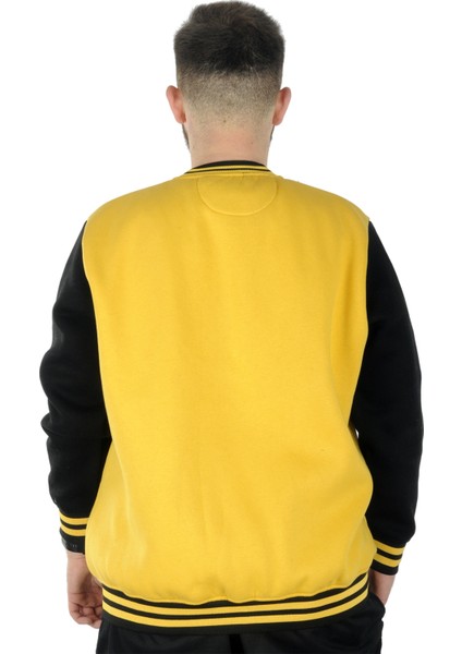 Büyük Beden Erkek Kolej Mont Süper 22614 Hardal fiyatları