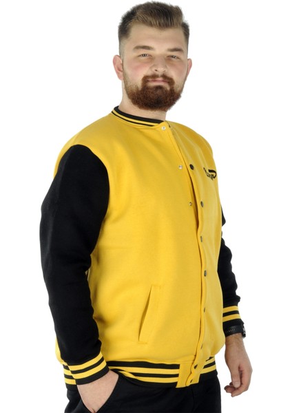 Büyük Beden Erkek Kolej Mont Süper 22614 Hardal modelleri