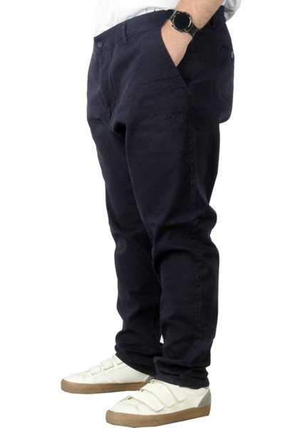 Büyük Beden Erkek Gabardin Pantolon Doğa 22850 Lacivert fiyatları
