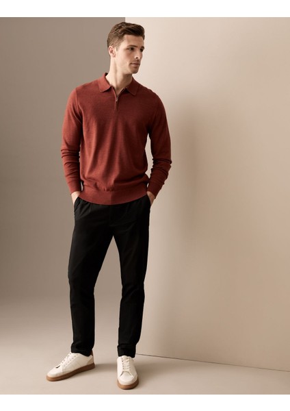 Marks & Spencer Tapered Fit Chino Pantolon