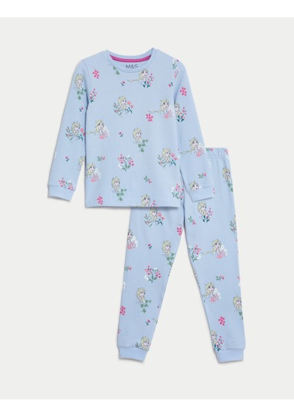 Marks & Spencer Disney Frozen™ Uzun Kollu Pijama Takımı