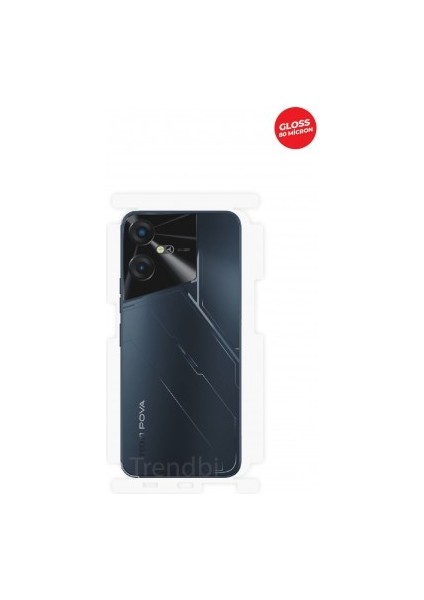 Tecno Pova Neo 3 Arka ve Yan Koruyucu Tpu Film