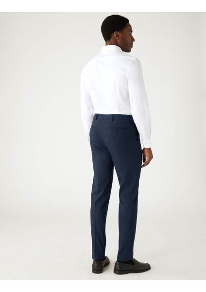 Marks & Spencer Tailored Fit Dokulu Pantolon