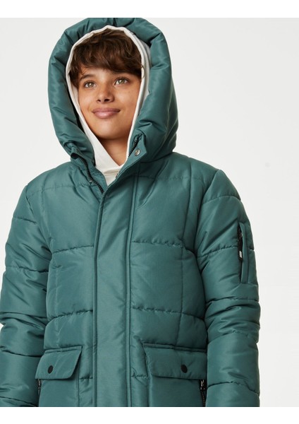 Stormwear™ Kapüşonlu Puffer Şişme Mont