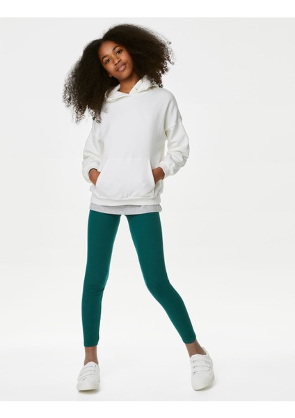 Marks & Spencer Regular Fit Fitil Detaylı Legging Tayt